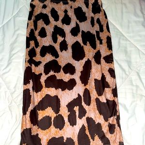 Long up to knee skirt